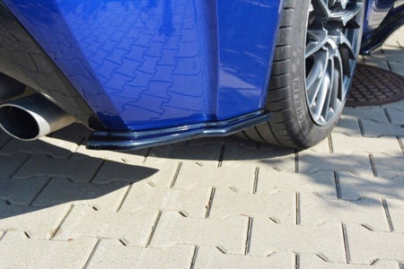 Maxton Rear Side Splitters Lexus Rc F - Gloss Black