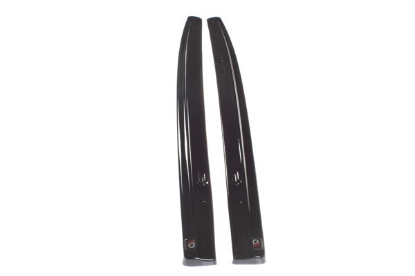 Maxton Side Skirts Diffusers Audi RS3 8V Fl Sedan - Gloss Black