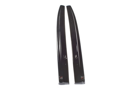 Maxton Side Skirts Diffusers Audi RS3 8V Fl Sedan - Gloss Black