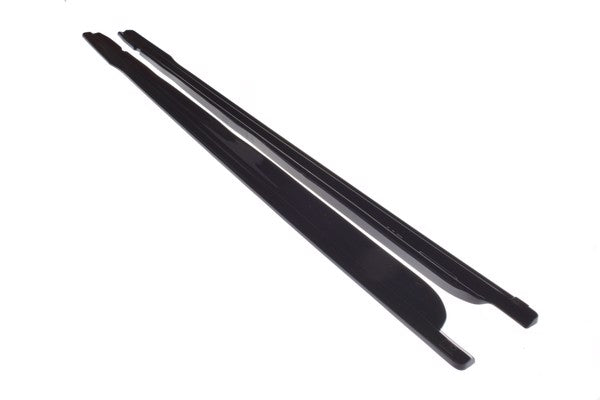 Maxton Side Skirts Diffusers Skoda Superb Mk3 Fl - Gloss Black