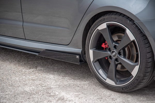 Maxton Side Flaps Audi RS3 8V Sportback - Gloss Flaps
