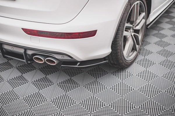 Maxton Rear Side Splitters Audi Sq5 Mk1 (8R) - Gloss Black