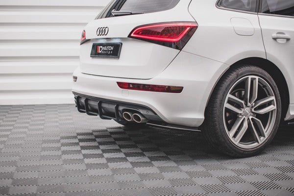 Maxton Rear Side Splitters Audi Sq5 Mk1 (8R) - Gloss Black
