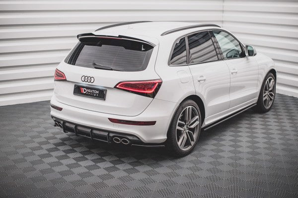 Maxton Rear Side Splitters Audi Sq5 Mk1 (8R) - Gloss Black