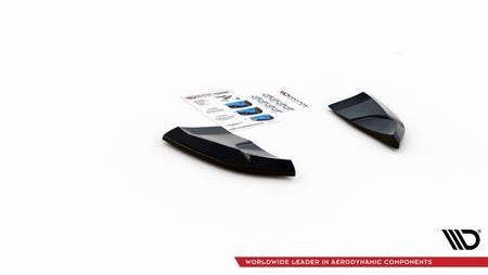Maxton Rear Side Splitters Audi Sq5 Mk1 (8R) - Gloss Black