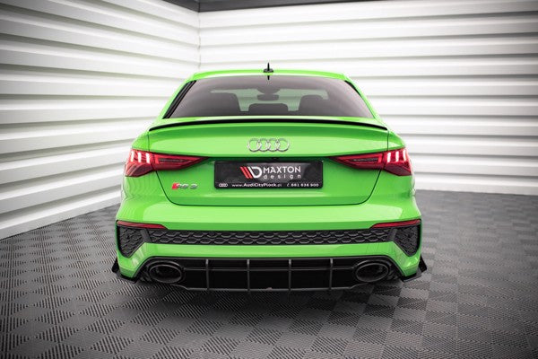 Maxton Street Pro Rear Diffuser Audi RS3 Sedan 8Y - Black