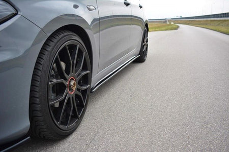 Maxton Side Skirts Diffusers Fiat Tipo S-Design - Gloss Black