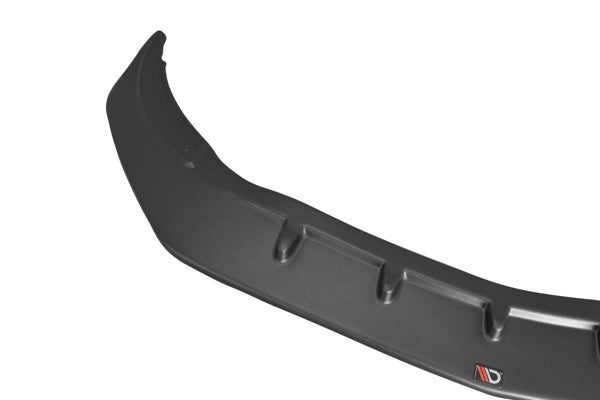 Maxton Front Splitter V.1 Mercedes Cla A45 Amg C117 Facelift - Gloss Black