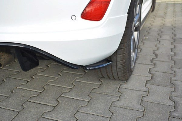 Maxton Rear Side Splitters V.1 Ford Fiesta Mk8 St-Line - Gloss Black