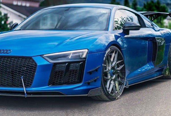 Maxton Front Bumper Wings (Canards) Audi R8 Mk.2