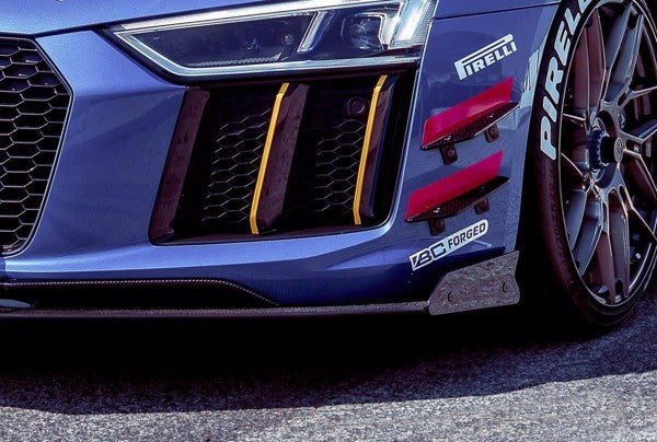 Maxton Front Bumper Wings (Canards) Audi R8 Mk.2