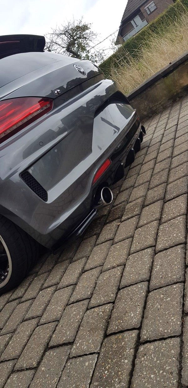 Maxton Rear Valance Volkswagen Scirocco Mk.3 R Facelift - Gloss Black