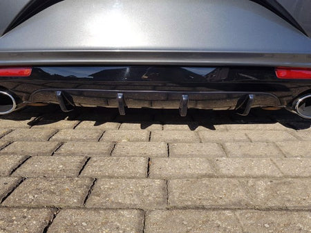 Maxton Rear Valance Volkswagen Scirocco Mk.3 R Facelift - Gloss Black