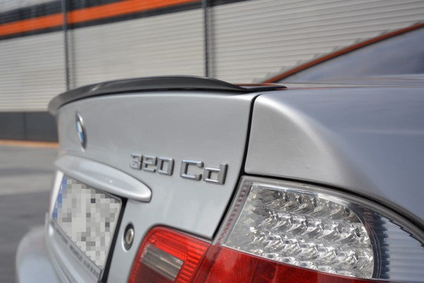 Maxton Spoiler Extension BMW 3 E46 Coupe Preface - Gloss Black
