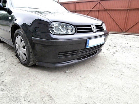 Maxton Front Splitter VW Golf Iv - Gloss Black