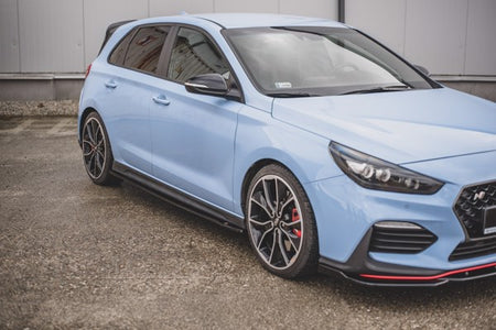 Maxton Side Skirts Diffusers V.4 Hyundai I30 N Mk3 / Mk3 Fl Hatchback/ Fastback - Gloss Black