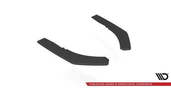Maxton Street Pro Rear Side Splitters BMW 4 M-Pack G22 - Black