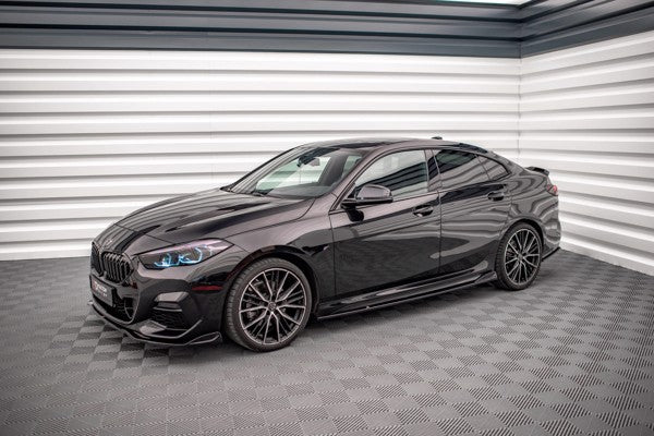 Maxton Side Skirts Diffusers V.2 BMW 2 Gran Coupe M-Pack / M235I F44 - Gloss Black