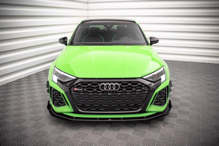 Maxton Front Bumper Wings (Canards) Audi RS3 8Y