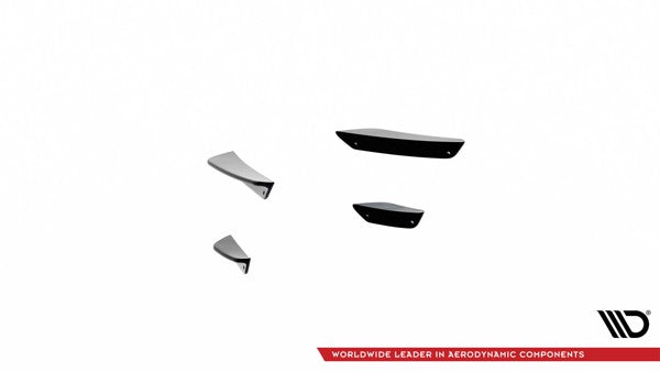 Maxton Front Bumper Wings (Canards) Audi RS3 8Y