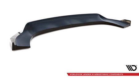 Maxton Front Splitter V.2 Porsche Macan Mk1 Facelift - Gloss Black