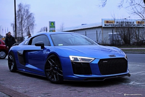 Maxton Front Splitter V.2 Audi R8 Mk.2 - Gloss Black