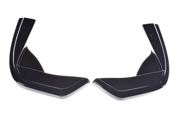 Maxton Rear Side Splitters Mercedes- Benz C43 Amg W205 - Gloss Black