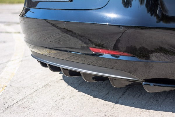 Maxton Rear Valance Tesla Model 3 - Gloss Black