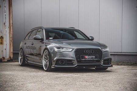 Maxton Front Splitter Audi S6 / A6 S-Line C7 Fl 