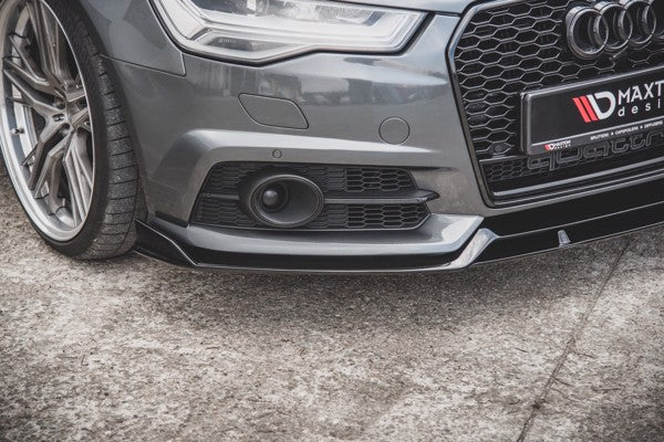 Maxton Front Splitter Audi S6 / A6 S-Line C7 Fl 