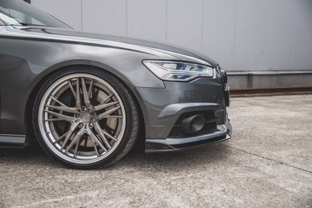 Maxton Front Splitter Audi S6 / A6 S-Line C7 Fl 