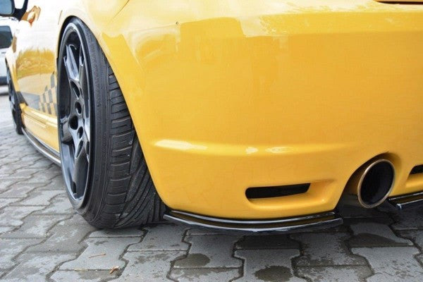 Maxton Rear Side Splitters VW Golf Iv R32 - Gloss Black