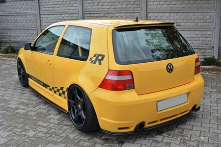 Maxton Rear Side Splitters VW Golf Iv R32 - Gloss Black