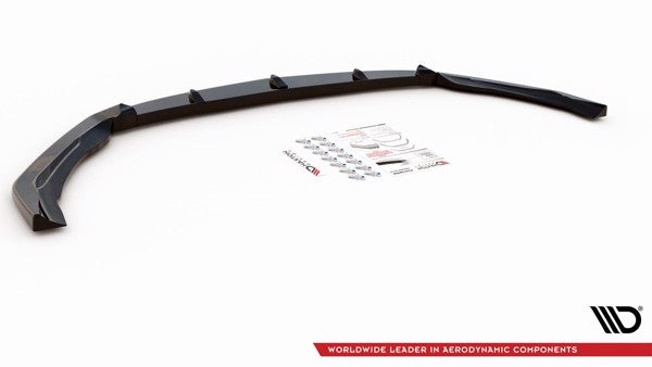 Maxton Front Splitter V.2 Mercedes-Amg Cla 45 Aero C118 - Gloss Black