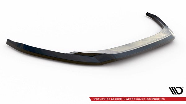 Maxton Front Splitter V.2 Audi A3 8Y - Gloss Black