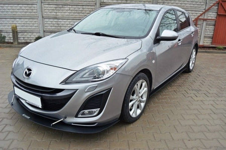 Maxton Racing Side Skirts Diffusers Mazda 3 Mk2 Sport (Preface)