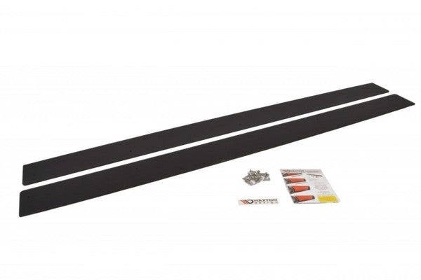 Maxton Racing Side Skirts Diffusers Mazda 3 Mk2 Sport (Preface)
