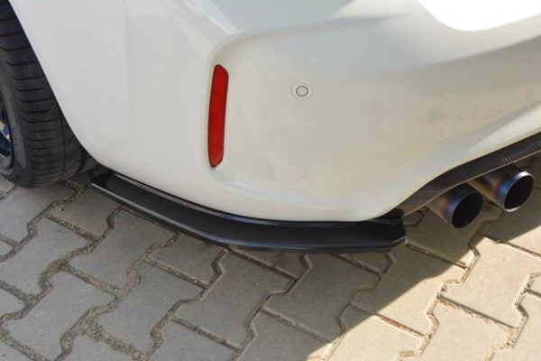 Maxton Rear Side Splitters BMW M2 (F87) Coupé - Gloss Black