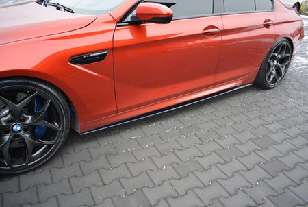 Maxton Side Skirts Diffusers BMW M6 Gran Coupé - Gloss Black