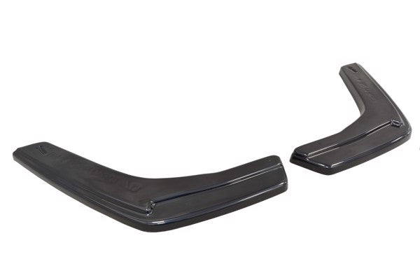 Maxton Rear Side Splitters BMW M4 F82 - Gloss Black