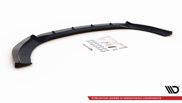 Maxton Front Splitter V.3 Mercedes-Benz V-Class Amg-Line W447 Facelift - Gloss Black