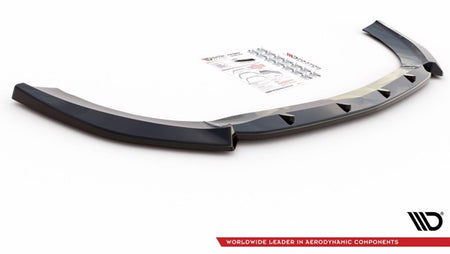 Maxton Front Splitter V.3 Mercedes-Benz V-Class Amg-Line W447 Facelift - Gloss Black