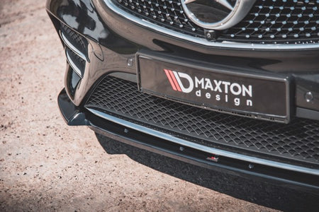 Maxton Front Splitter V.3 Mercedes-Benz V-Class Amg-Line W447 Facelift - Gloss Black