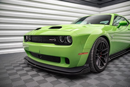 Maxton Front Splitter Dodge Challenger Srt Demon Mk3 - Gloss Black