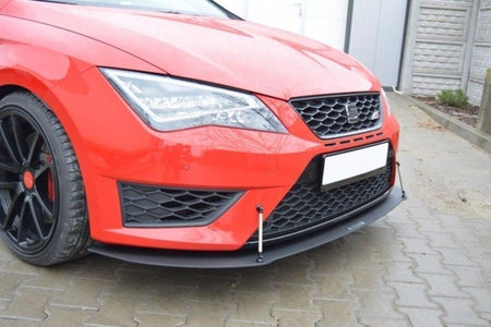 Maxton Front Racing Splitter Seat Leon Iii Cupra / Fr