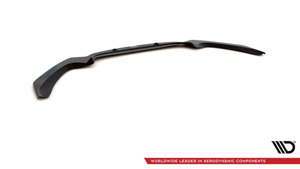 Maxton Front Splitter V.1 BMW 1 F20/F21 M-Power Facelift - Gloss Black