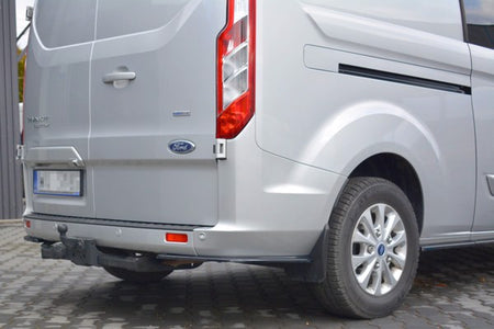 Maxton Rear Side Splitters Ford Transit Custom Mk1 Fl - Gloss Black