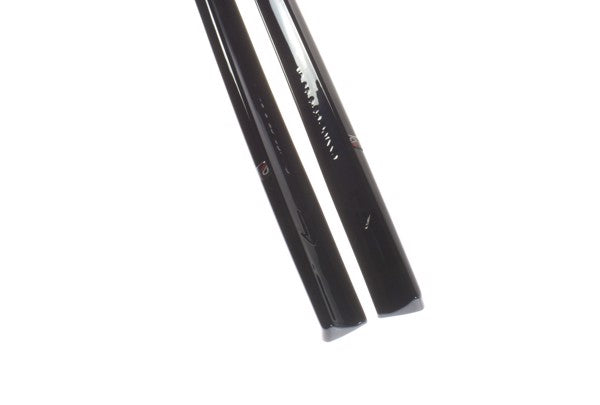 Maxton Side Skirts Diffusers Audi S3 / A3 S-Line 8V / 8V Fl Hatchback - Gloss Black