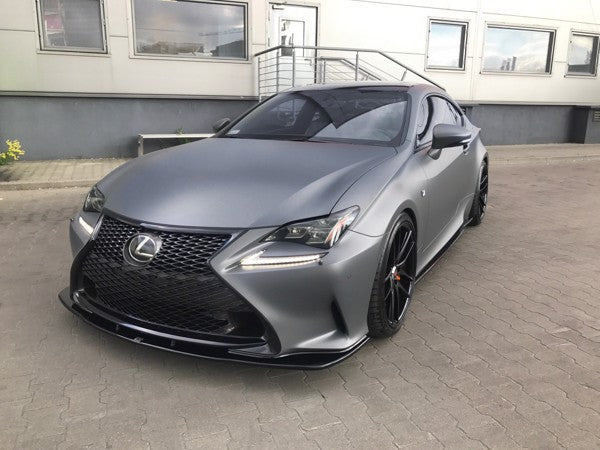 Maxton Front Splitter V.1 Lexus Rc - Gloss Black