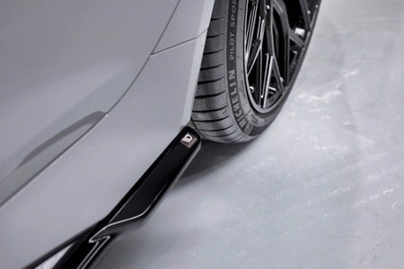 Maxton Side Skirts Diffusers V.1 Audi RS6 C8 / RS7 C8 - Gloss Black